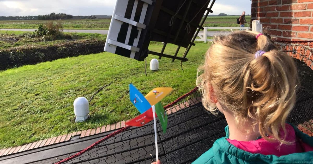 Sfeerbeeld bij de molenwandeling van de Fraeylemaborg naar de Fraeylemamolen