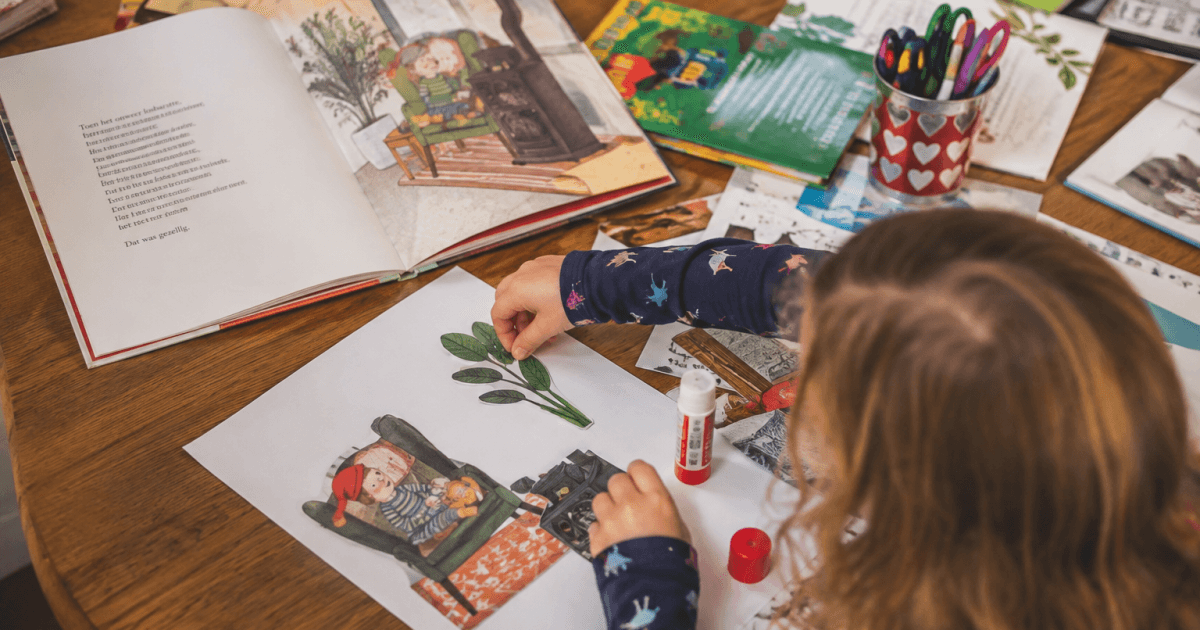 Sfeerbeeld bij Boekselen in het KinderBoekenHuis Winsum